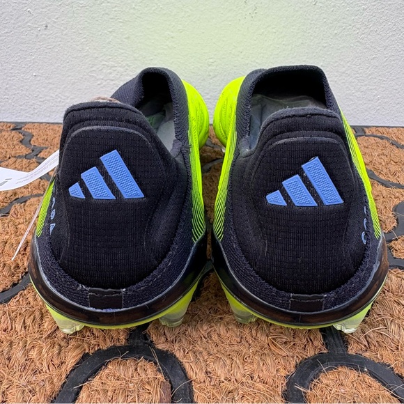 Adidas Copa Pure III Elite Laceless FG Men\'s Soccer Cleats Size 8.5 Lucid Lemon main image 4